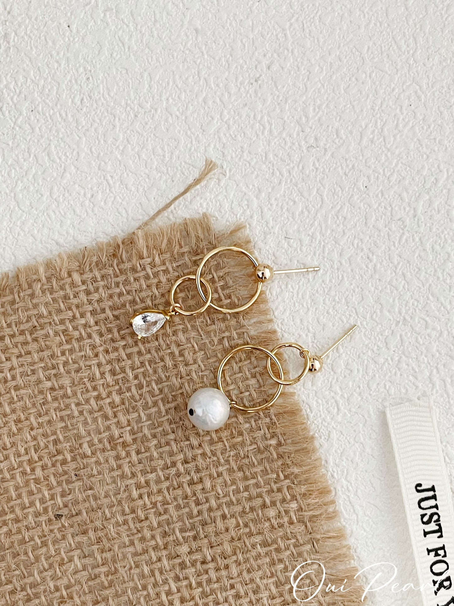 OuiPearl Baroque Earring  星河巴洛克AB款耳環耳釘