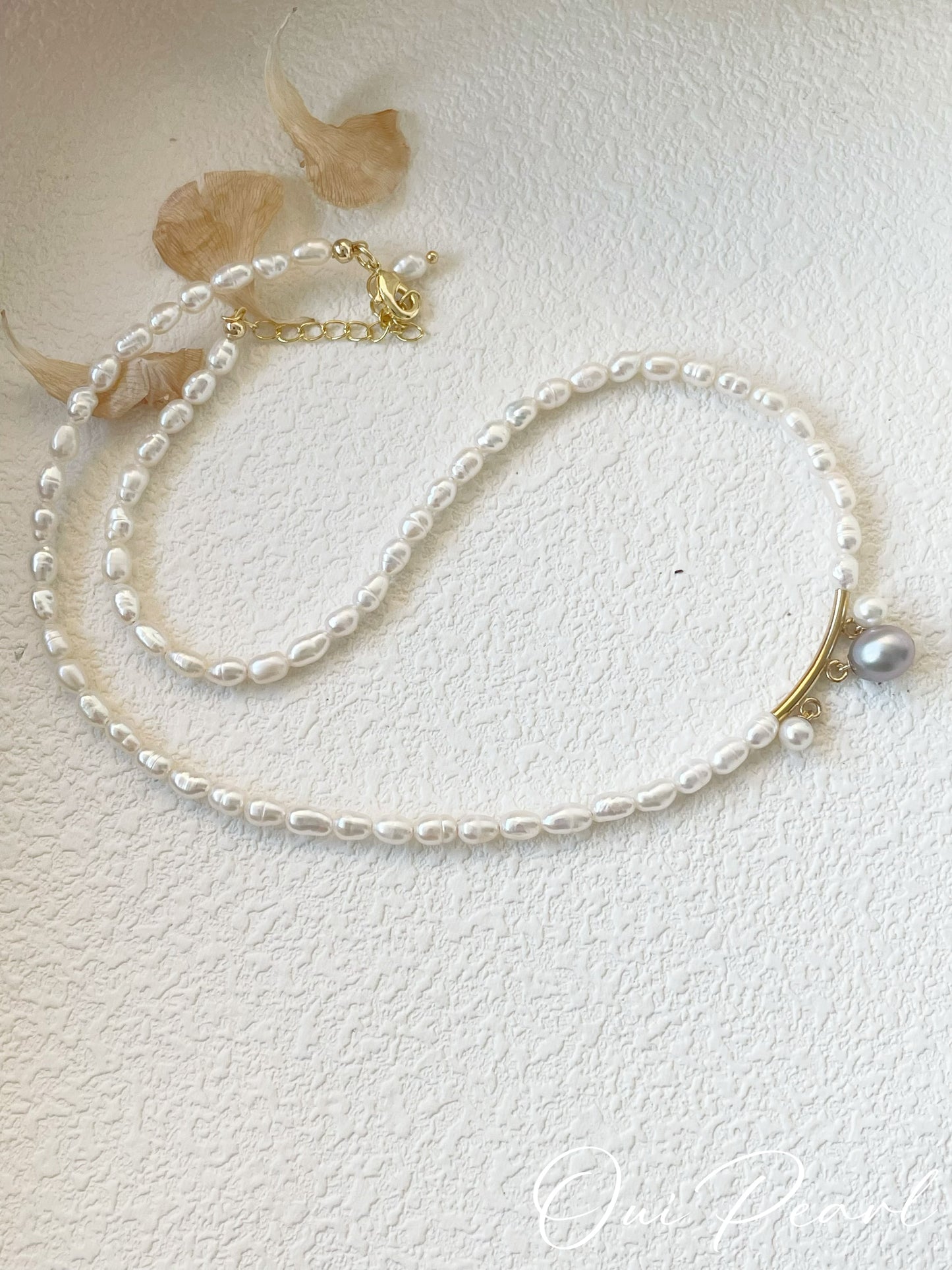 OuiPearl court Necklace小宮廷女王珍珠吊墜項鏈